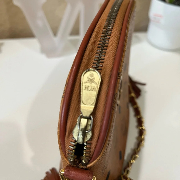 MCM Cognac Sling Bag - Picture 9 of 12